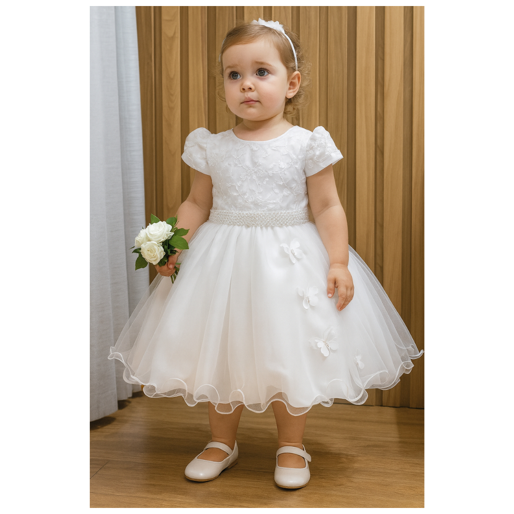 Vestido De Batizado Para Menina De Anos Vestido Infantil Batizado