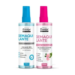 Demaquilante Limpa Nutri e Purifica À Pele Face Beautiful 100ml Nova Embalagem