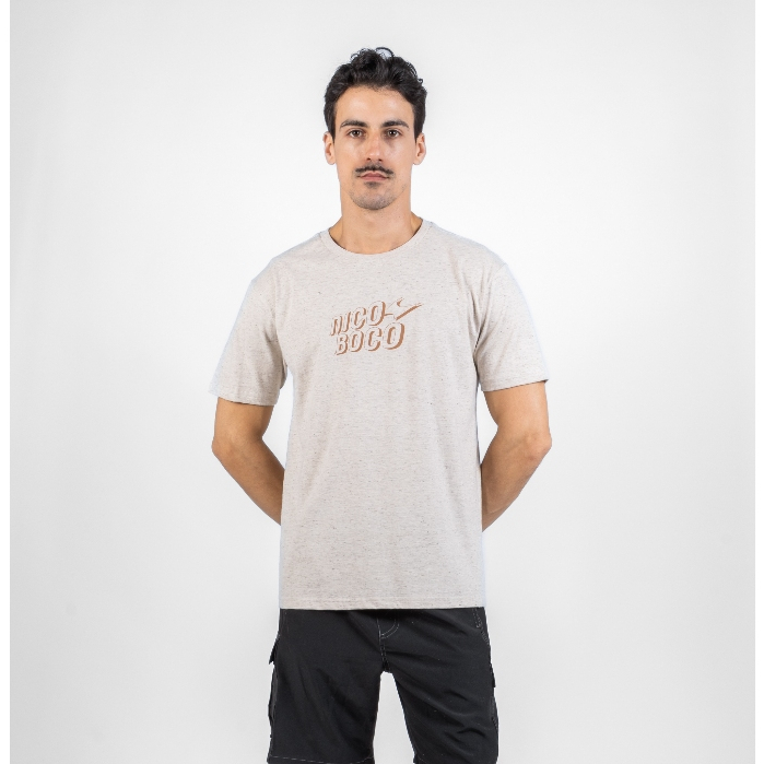 Camiseta Masculina Nicoboco Estampada em Oferta na Shopee