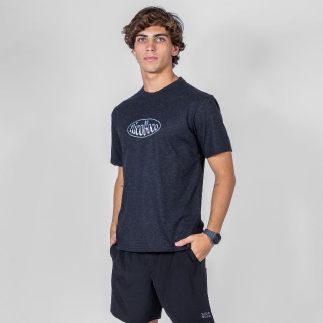 Camiseta Masculina Nicoboco Estampada em Oferta na Shopee