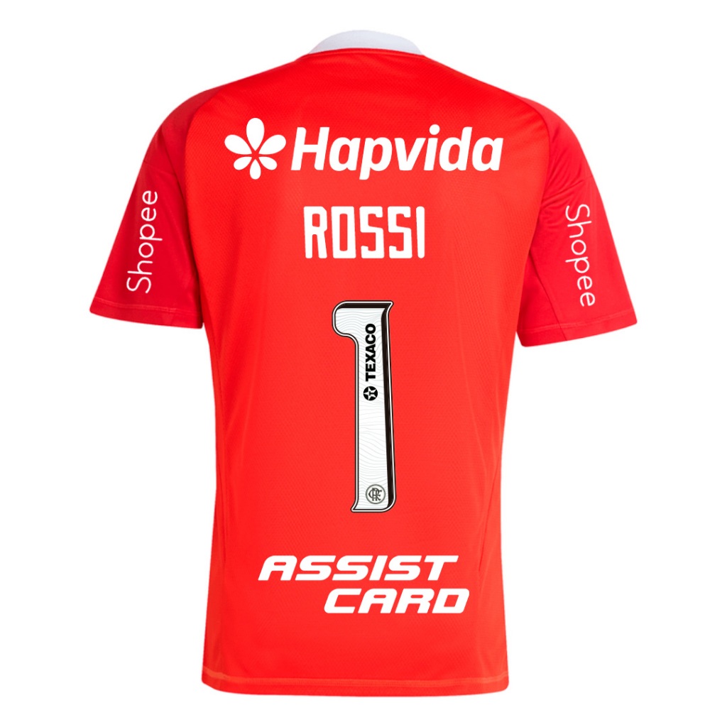 Manto Flamengo Goleiro 3 Adidas 2025 - C/ Kit Patrocínio + Rossi 1 em Oferta na Shopee