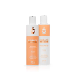 Kit Nutrição Capilar em Dobro Hidratei: 2 Máscaras Nutrição 250g Cabelos Ressecados Maciez