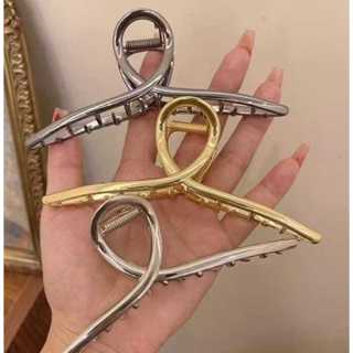 Piranha Cabelo Metal Tubarão Grampo Feminino Grande Elegante e Delicado em Oferta na Shopee