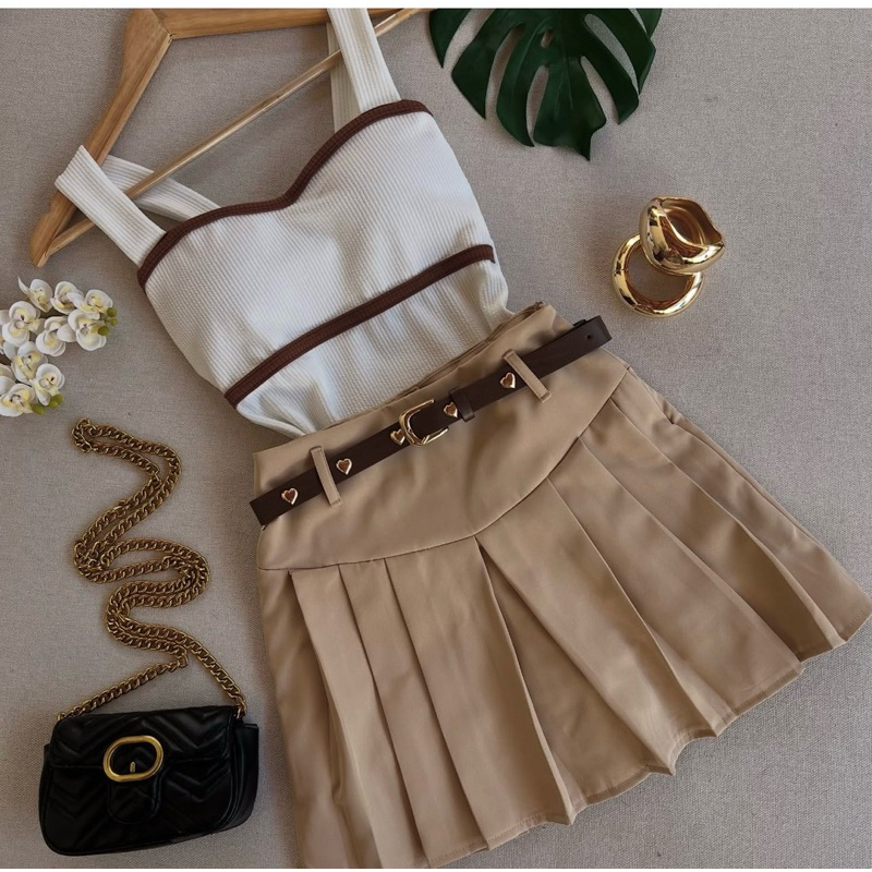 Body Com Bojo Feminino Canelado Bicolor Moda Verão Rafaela