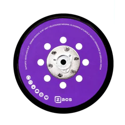 Suporte Ventilado 6 Pol Para Politriz Roto Orbital Zacs