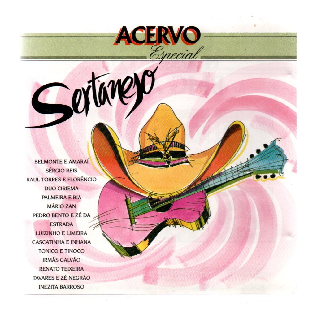 Cd Sertanejo - SÉRIE Acervo Musical