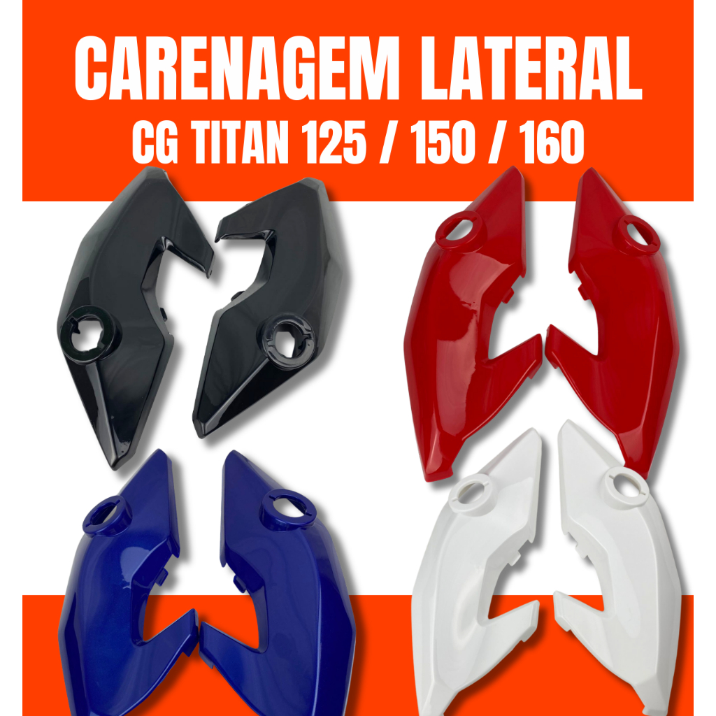 Carenagem Farol Titan 150 Cg 125 Titan 160 Lateral