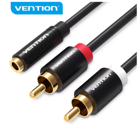 Cabo P2 Para 2 RCA Macho 2M- Vention