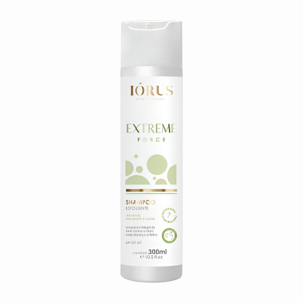 Shampoo Esfoliante IÓRUS Professional Extreme Force 300ml Limpeza Profunda Couro Cabeludo