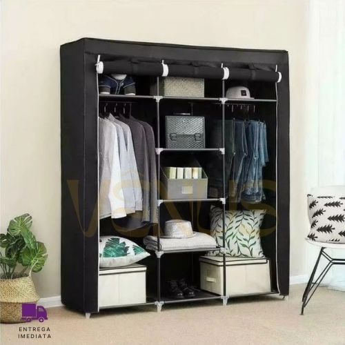 Guarda Roupa Dobrável Armário Closet Organizador De Roupas Dobrável Roupeiro Para Guardar Roupas