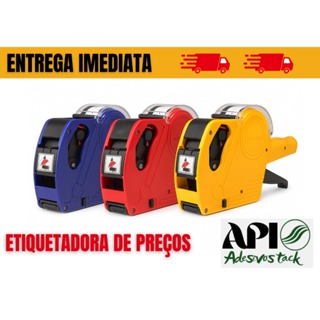 ETIQUETADORA MANUAL DE PREÇOS 8 DIGITOS + REFIL em Oferta na Shopee