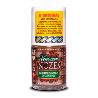 Vem com Nozes Esfoliante para Unhas e Cutículas  Sos Unhas 12 Free Top Beauty em Oferta na Shopee