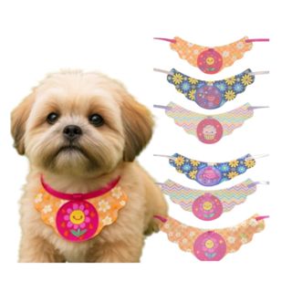 Kit Gravatinha Laço Pet Shop Dog Cachorro Gato Banho Tosa Acessório Atacado em Oferta na Shopee