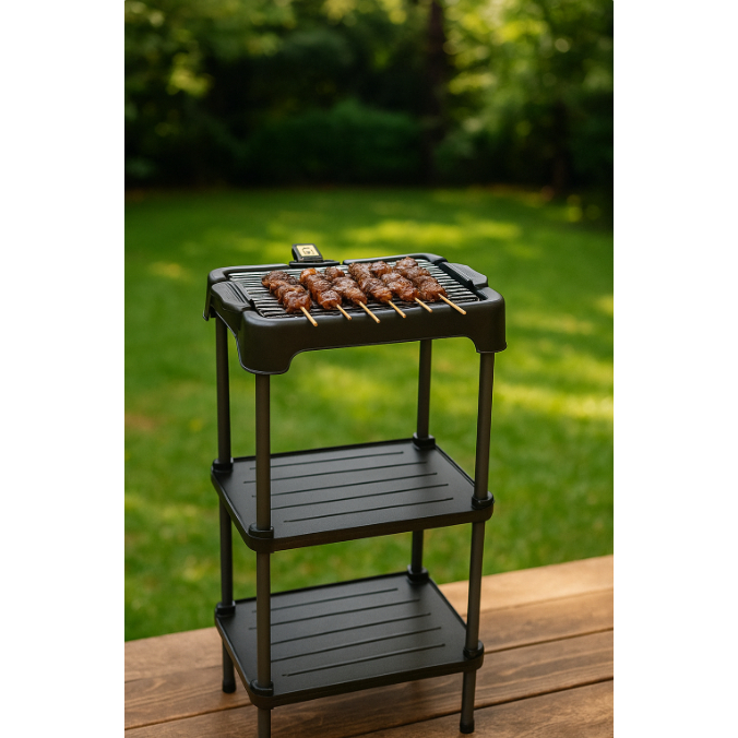 Churrasqueira Elétrica com ou sem Suporte Estante  - 110v ou 220v