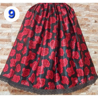 Saia de cetim  Pombo gira em Oferta na Shopee