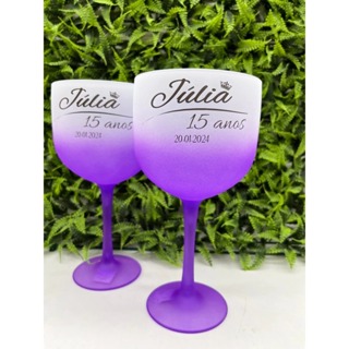 Kit 30 Taças de GIN degradê 450ml - Personalizadas em Oferta na Shopee
