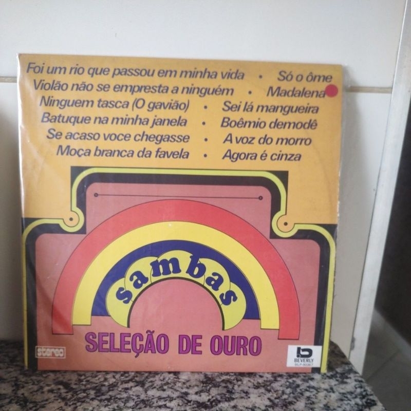 LP Vinil Sambas Seleção de Ouro