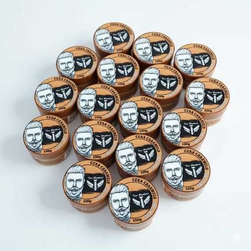 Kit Com 10 Pomadas/Ceras Caramelos Modeladoras  Para Cabelo Two Brothers 150G - ENVIO IMEDIATO