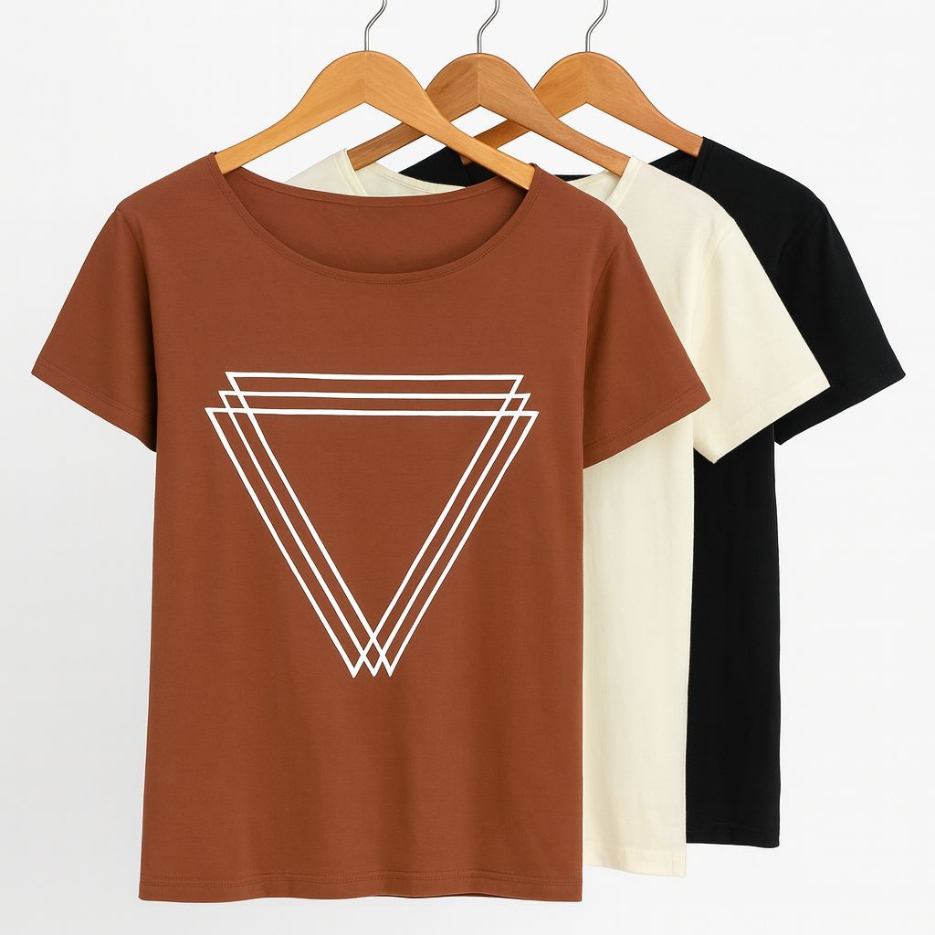 Kit 3 Camisetas Masculina slim Básicas 100% Algodão AZZDA
