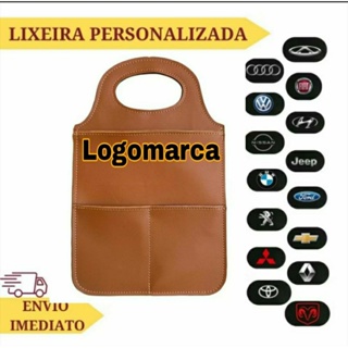 Kit 2 Lixeiras Automotiva para carro Lixo porta objeto. Várias marcas.. escolher até 2 marcas diferentes em Oferta na Shopee