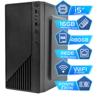 Pc Computador I5 4° Intel Core Ssd 480gb Memoria 16gb em Oferta na Shopee