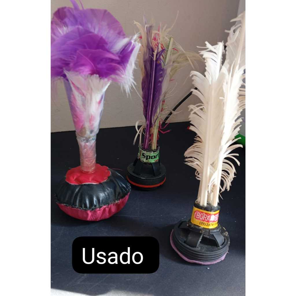 Kit 3 petecas - Leia a Descrição -  Usado