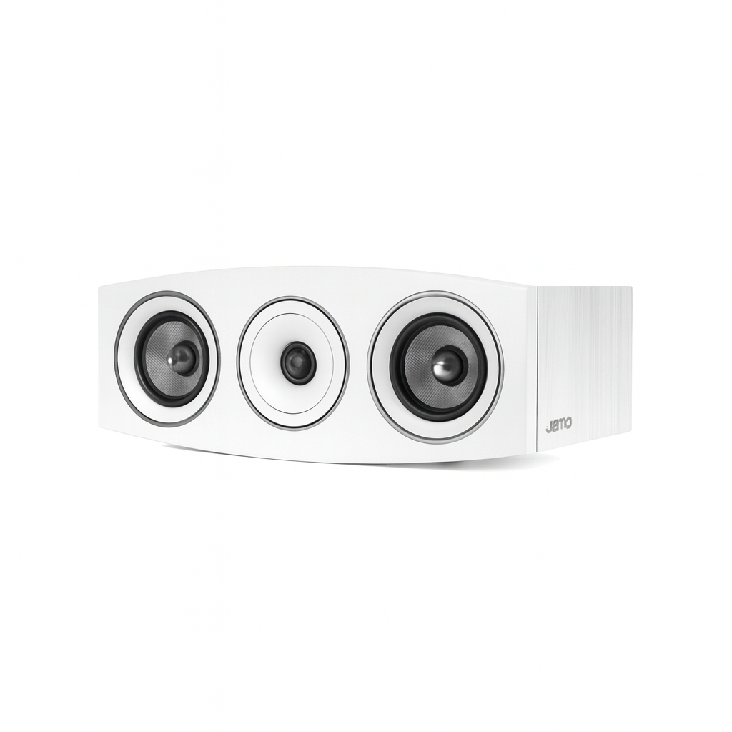 Caixa Central Jamo Concert C-9 CEN II Branca Home Theater Som Premium Alta Fidelidade Potência e Qualidade Sonora