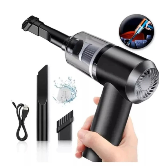 Aspirador De Pó Portátil Regarregar USB De Linha Completa Premium Para Carro E Casa 2000mAh