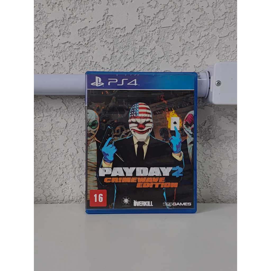 Jogo Payday 2: Crimewave Edition Original PS4 – Usado