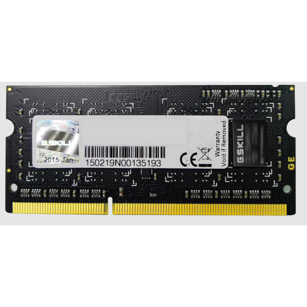 Memória G.Skill Standard Series 4GB DDR3-1333 CL9 Sodimm