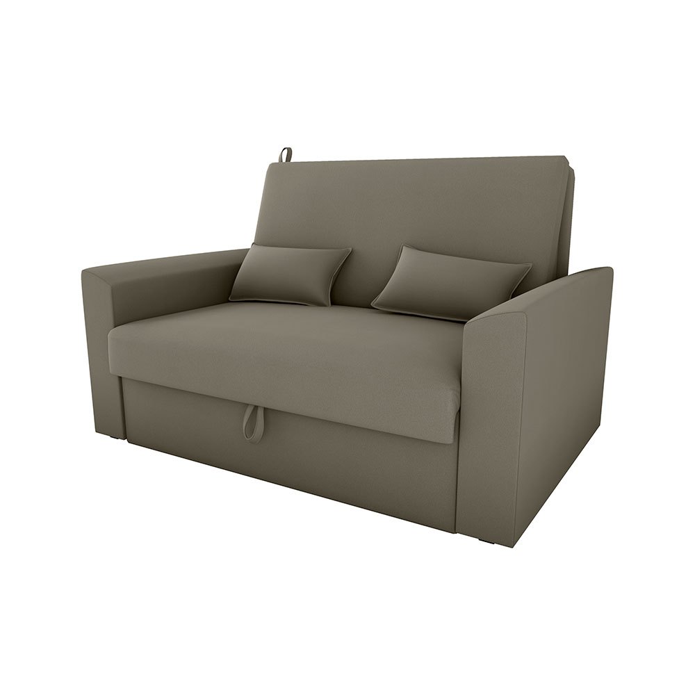 Sofá Cama Casal Cristal Bege Flor Matrix em Oferta na Shopee