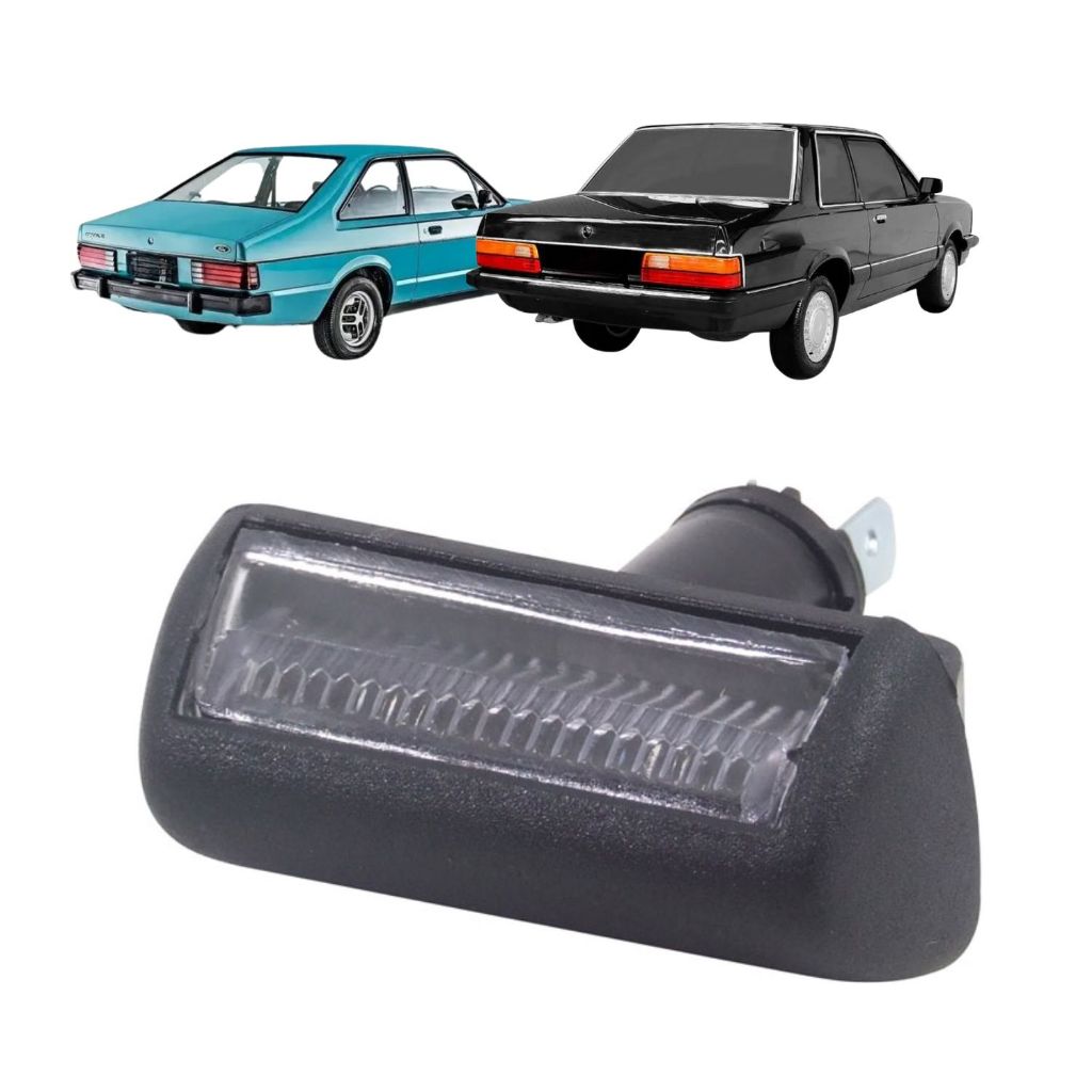 Lanterna de placa Corcel II 1985 a 1986/ Del Rey 1985 a 1991