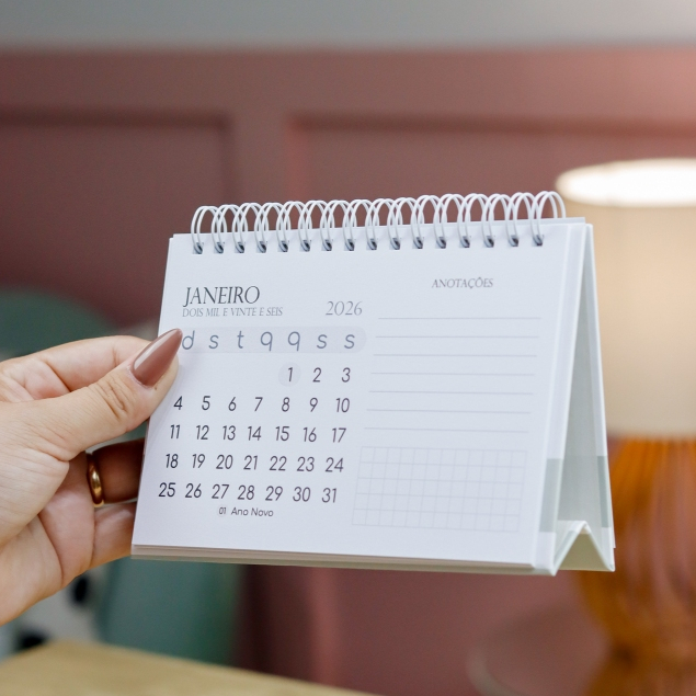 Calendário de mesa NEUTRO
