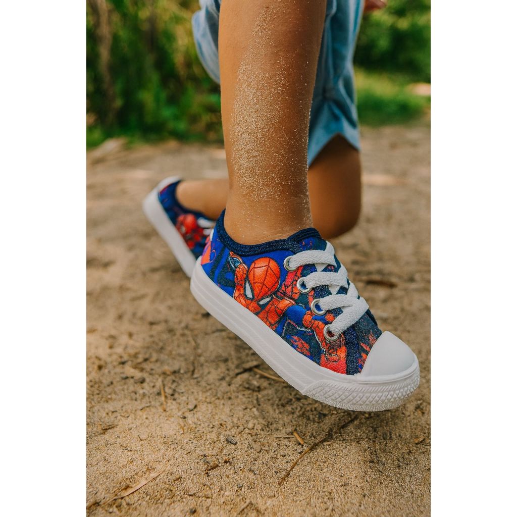 Tenis Infantil homem aranha masculino Menino  Promoçao Leve e Confortavel