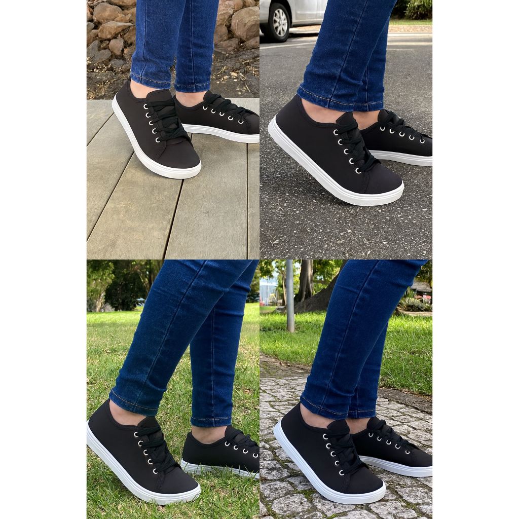 Tenis Feminino Casual Leve e Confortável Otimo para o Dia Dia Promoção em Oferta na Shopee
