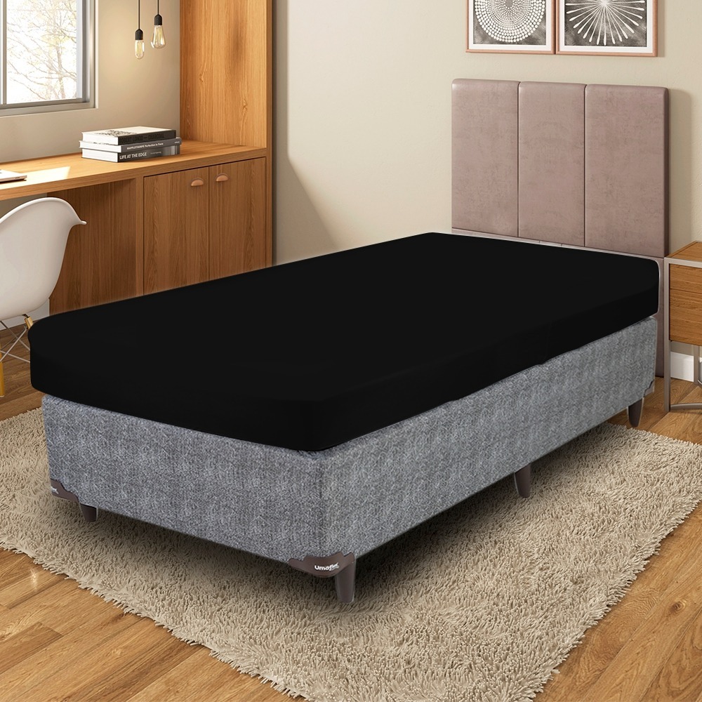 Capa De Colchão Solteirão King - Malha Gel Com Zíper em Oferta na Shopee