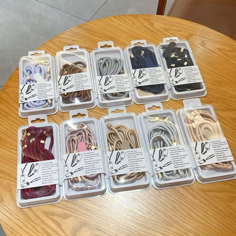 kit 2 cordão Para Mão e pescoço com Feicho Dourado  para Android e IPHONE  cordão de pescoço