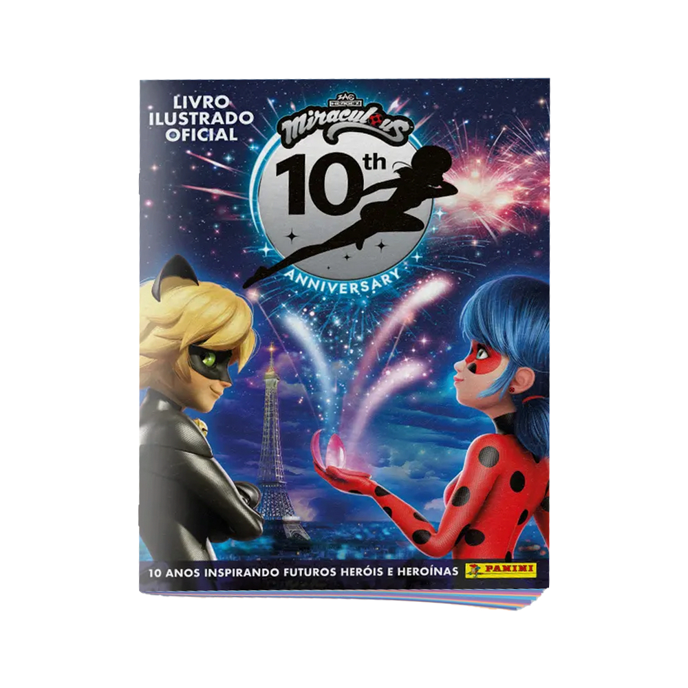 Coleção Ladybug 2025 - Monte o seu Kit com Álbum e Envelopes de Figurinhas - Panini