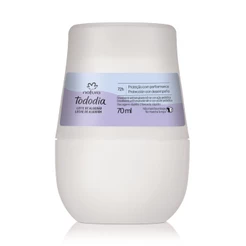 Desodorante Antitranspirante Roll-on Tododia 70 ml (Aclarar, Algodão, Ameixa) Natura