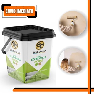 Tinta Látex Econômica 18L Interior Alta Rendimento e Cobertura (1 unidade por pedido) em Oferta na Shopee