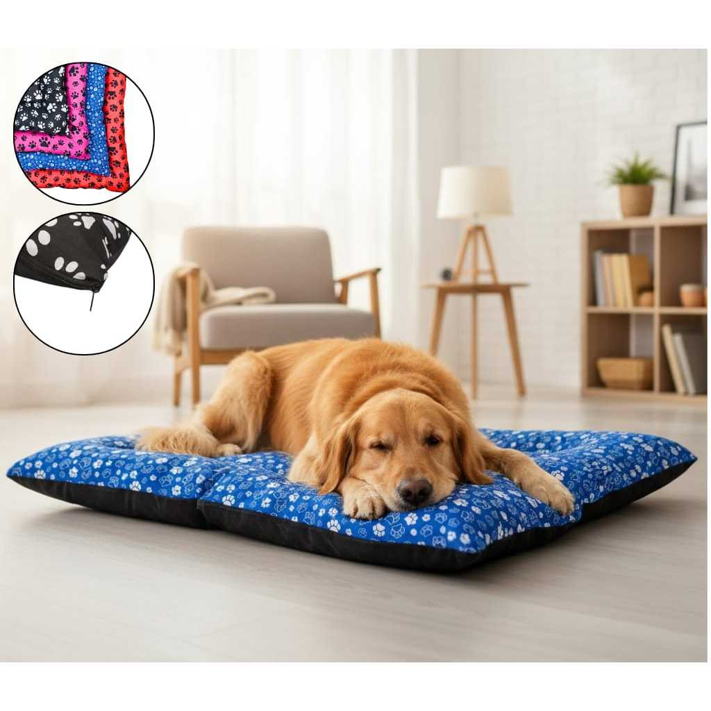 Caminha Pet Colchonete Para Cachorro ou Gato Cama Pet Térmica com Zíper Lavavel