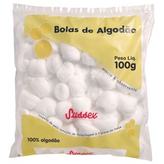 Algodão Sussex Bola Branca 100g em Oferta na Shopee