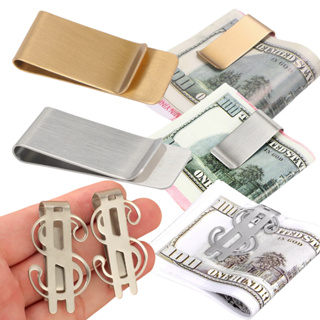 Money Clip carteira Dourado Prateado ou Preto - Clip Prendedor carteira de cartão e dinheiro em Oferta na Shopee