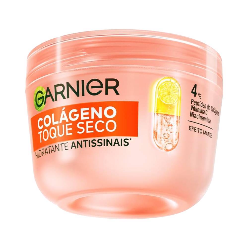 Hidratante Facial Garnier Uniform & Matte Toque Seco Antissinais 85g em Oferta na Shopee