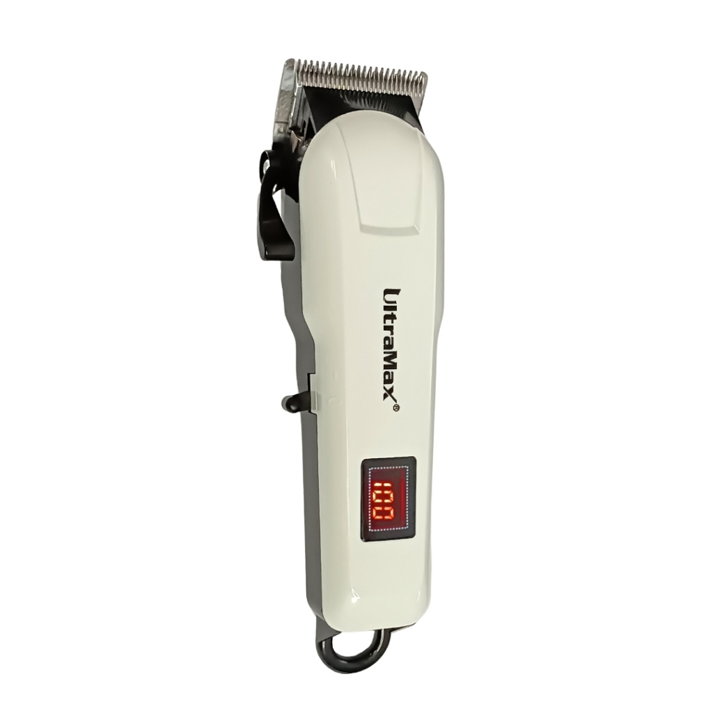 Maquina de Cortar Cabelo Profissional Recarregavel Display Digital Sem Fio Portátil em Oferta na Shopee