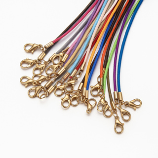 Kit Colar Cordão  Fio Encerado Coreano – Pronto para Colares, Pulseiras e Artesanato varias cores em Oferta na Shopee