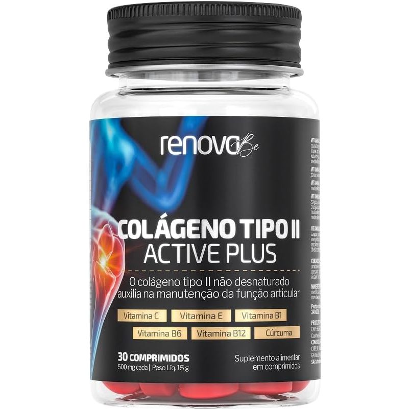 Colágeno Tipo II - Articulações Cartilagens Inflamações Ossos em Oferta na Shopee