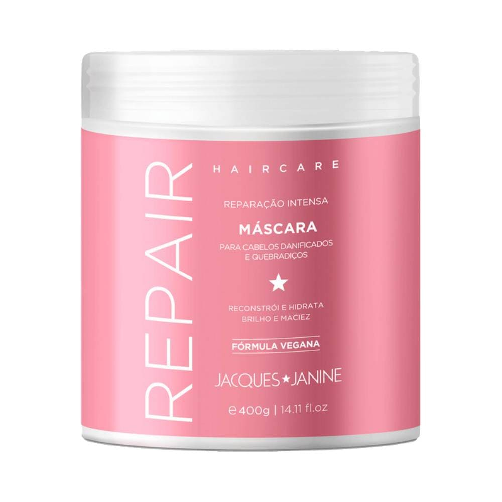 Máscara Jacques Janine Hair Care Repair 400g em Oferta na Shopee