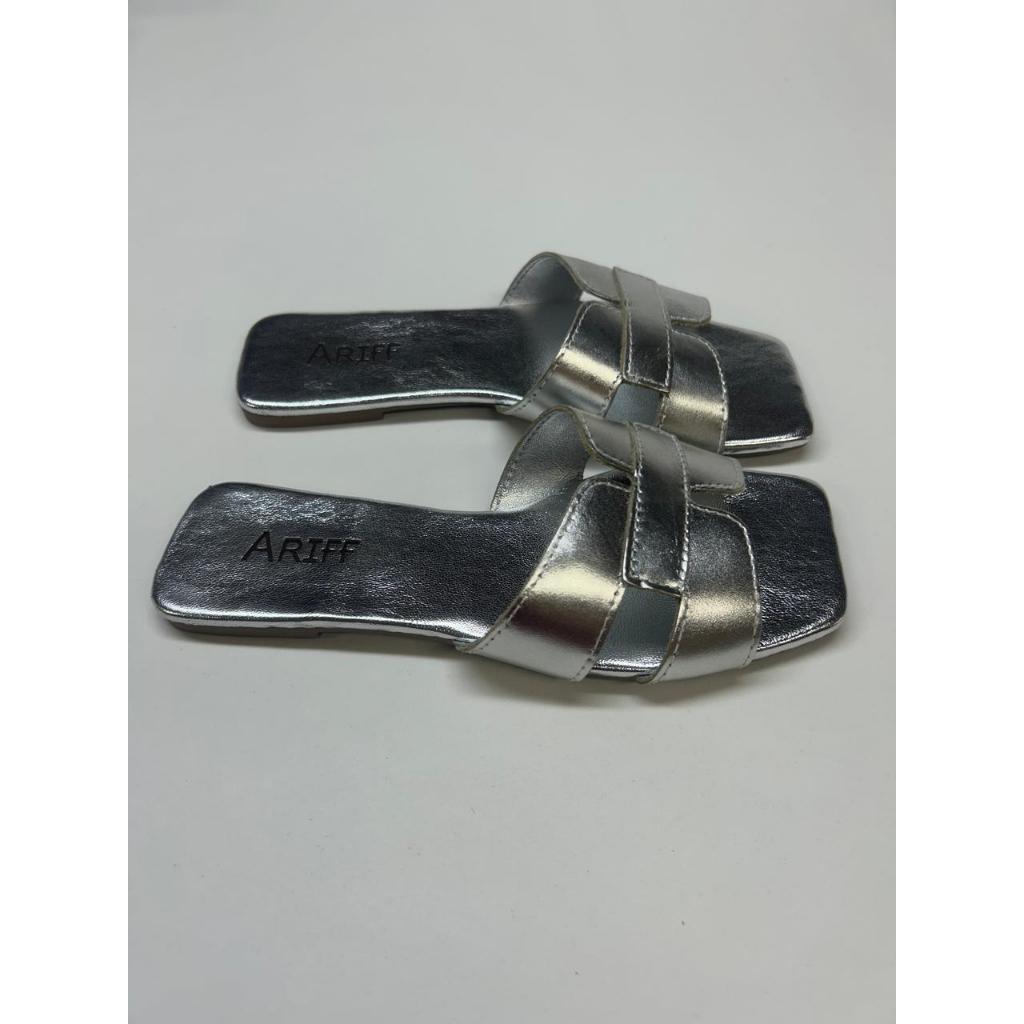 RASTEIRA H Couro Metalizado. em Oferta na Shopee