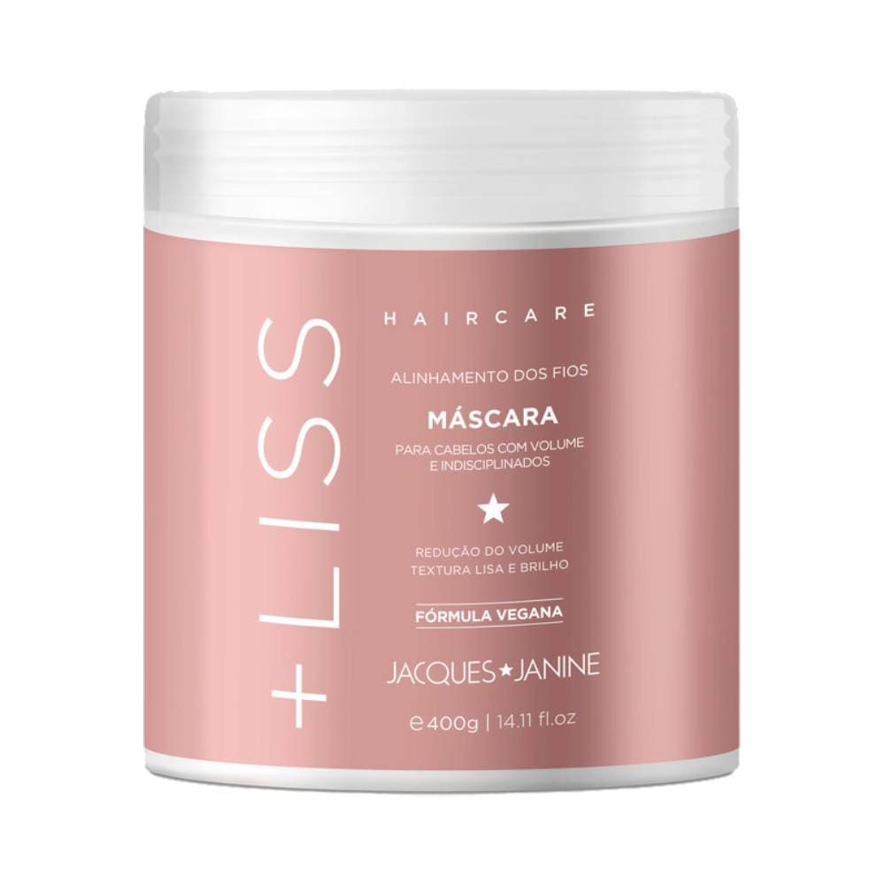 Máscara Jacques Janine Hair Care Liss 400g em Oferta na Shopee